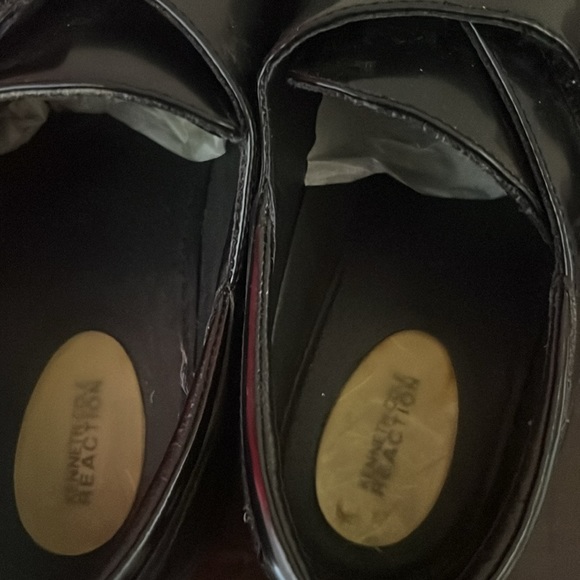 Kenneth Cole Black Leather Fast Cash 2 Dress Shoe Size 6 M boys - Picture 3 of 7